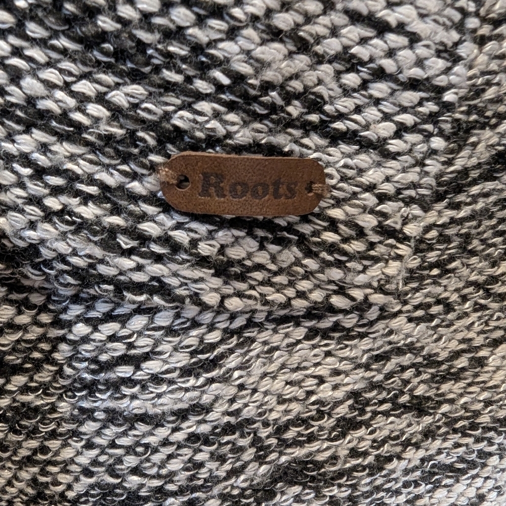 2/$20 Roots Marled Open-Front Cardigan - Picture 7 of 8